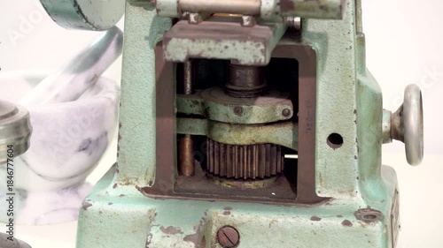 Automated ampoule filling and sealing conveyor line in pharmaceutical production facility