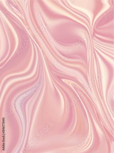 Gentle liquid-like folds in pastel tones forming a smooth flowing texture. Minimal and elegant with a glossy feel. Great for covers, stationery, and modern decorative use.
