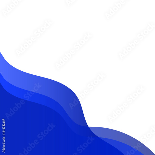 Business Gradient Transparent Corner