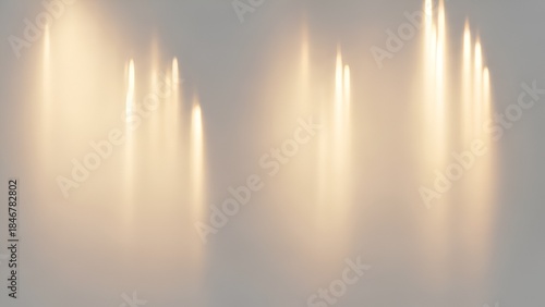 Abstract Soft Light Rays Background with Warm Glow and Minimal Aesthetic