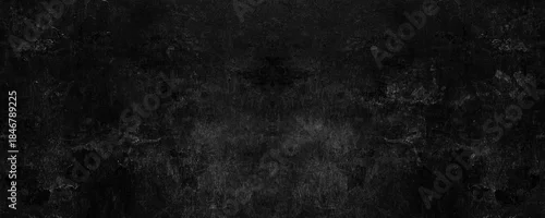 Panel kuchenny z motywem Old black board wall chalk dark blank blackboard texture background classroom writing surface grey friday pale grey empty class room white space offered learning teach study writing draw wooden.