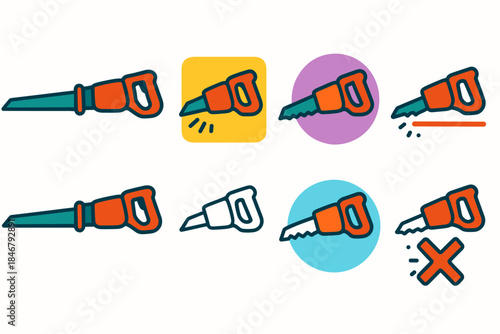 Tools, equipment filled icon set. Construction, workshop, tool kit filled collection