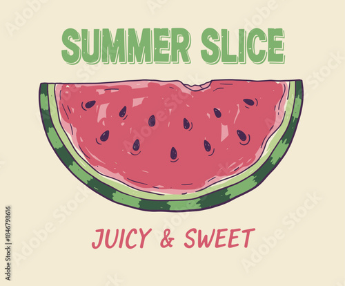 Summer fruits vector print designs. Organic food artwork for for t-shirt. Nature fruit print design. Fruit vintage t-shirt design. Retro fruit tropics. Local farmer markets.