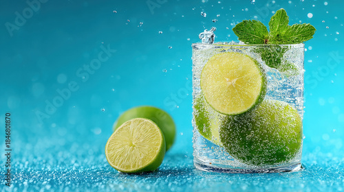 Drink white background with...