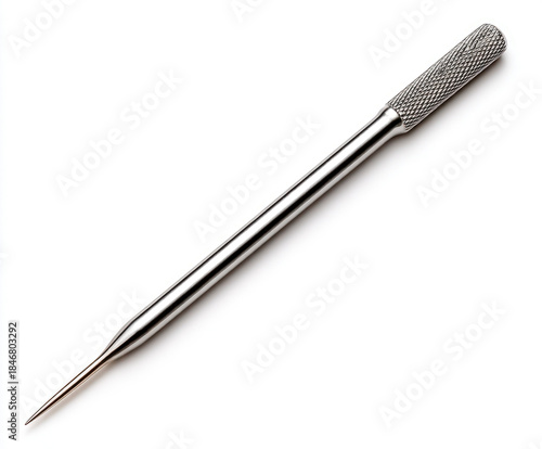 Needle isolated on white