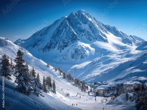 snow mountain