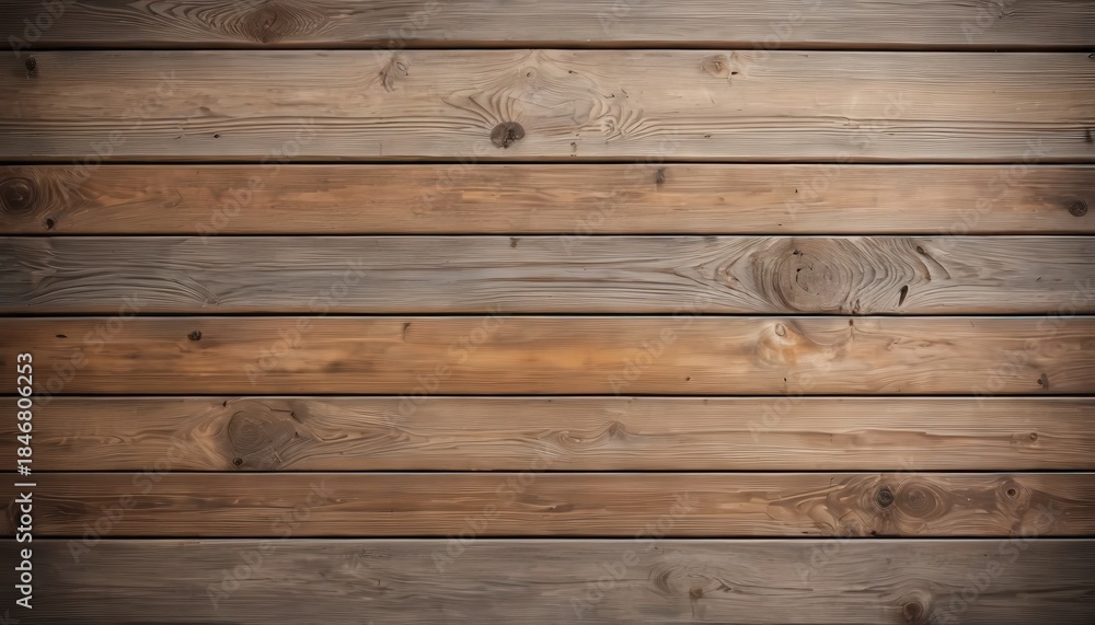 Obraz premium Natural Wooden Planks in Warm Brown Tones for Background and Texture Design Projects