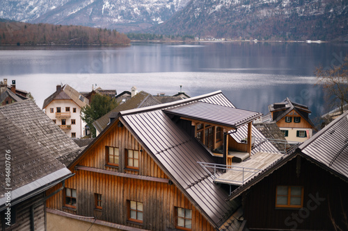 europian village hallstatt in austria 
