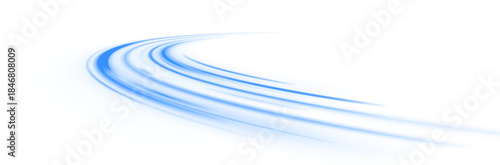 Swirl color line road light motion traffic speed city night.
