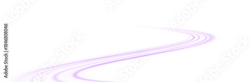 Swirl road line color light motion traffic speed night city.
