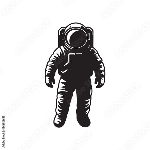 Astronaut silhouette (2).eps