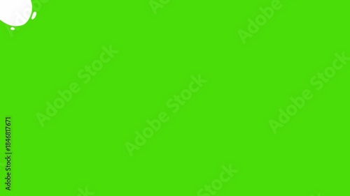2D FX Animated Hand-Drawn Liquid Transitions Pack on Green Screen | Fluid Doodle Wipe Effects