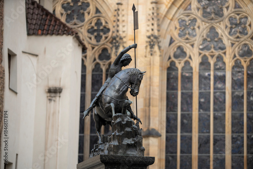 St Vitus Cathedral in Prague, Czech Republic