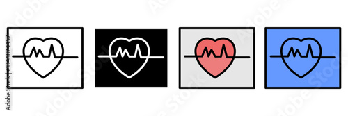 medical and health care Icon Set Multiple Style Collection. Stethoscope, Heartbeat, Pill, Ambulance, Syringe, Thermometer, Bandage, Microscope, DNA, Hospital Bed, Doctor Hat, Nurse, Dental Mirror, Bra