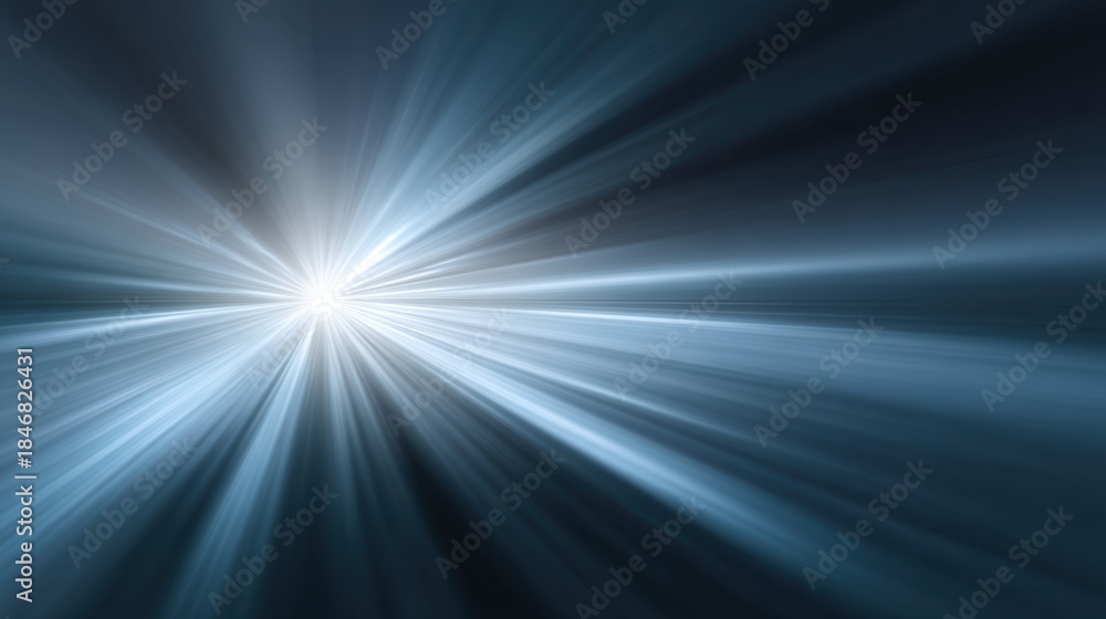 Fototapeta premium Abstract Light Rays Background with Radiant Brightness and Dynamic Motion Illusion, Perfect for Modern Designs and Digital Creations