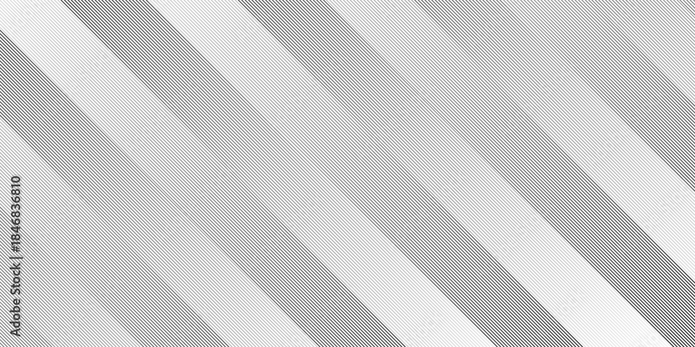 Fototapeta premium Abstract black and white gradient stripe diagonal curves thin overlap line. vector abstraction line transparent wavy fabric web geometric pattern technology texture design.