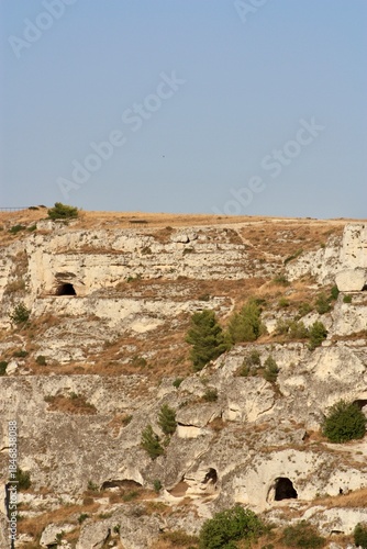 Matera, Italy - 12 August 2025: Matera historic cityscape and streets