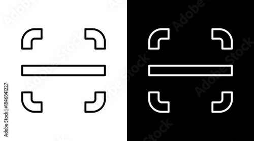 Info Scanner Icon For Design Elements