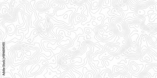 Abstract minimal The pattern discovery vector topo map creative discovery White wave grid stripe line map topography. vector geographic contour mounted map background.