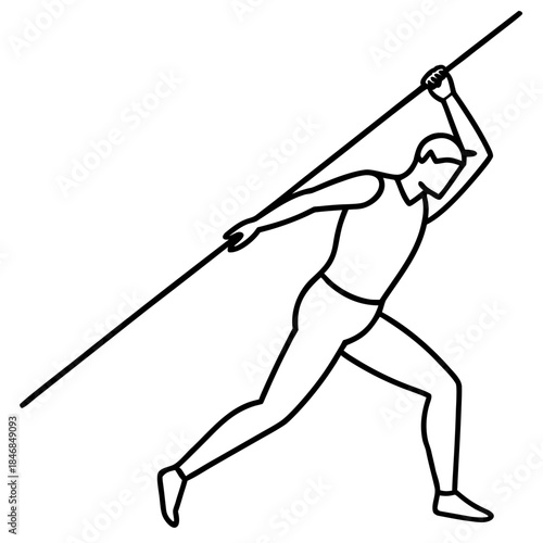 silhouette of a man with sword