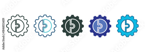 Poka-Yoke System Icon Set Multiple Style Of