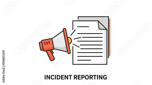 Incident reporting made easy with loudspeaker and documents