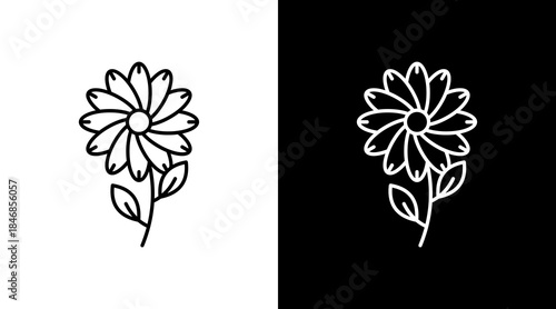 Small Daisy Icon For Design Elements