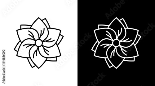 Fragrant Jasmine Icon For Design Elements
