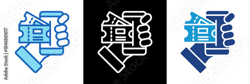 Mobile Ticketing triplestyle icon