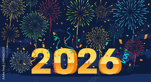 Fireworks and Celebration for the Year 2026