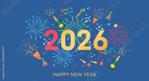 Celebrate the Arrival of 2026 with Fireworks and Festive Cheer