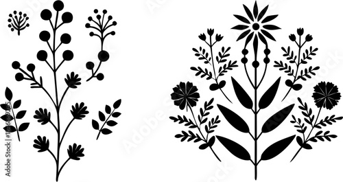 Sparkling stars shine brightly in a dark night sky