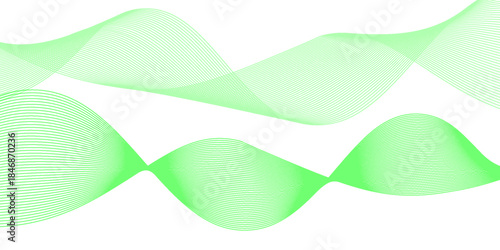 Abstract vector background with blue wavy lines. EPS10