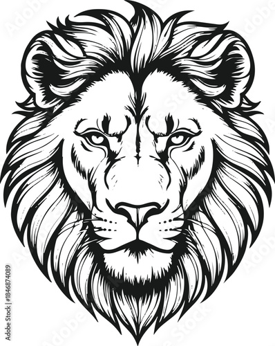 Minimal line art of hands forming a heart shape with abstract negative space, lifestyle and love concept, vector ready 2