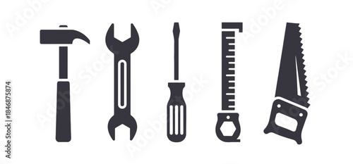 tool symbol. gear icon collection

