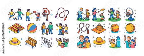 Active family recreation: sports, games, and outdoor fun for kid