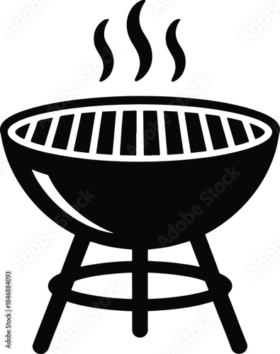 Barbecue grill ready for cooking food outdoor cooking