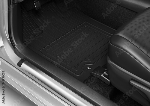 Wallpaper Mural Luxury car floor mats in black plastic Torontodigital.ca