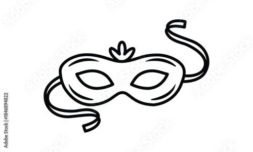 Masquerade Mask for Costume and Carnival Celebrations
