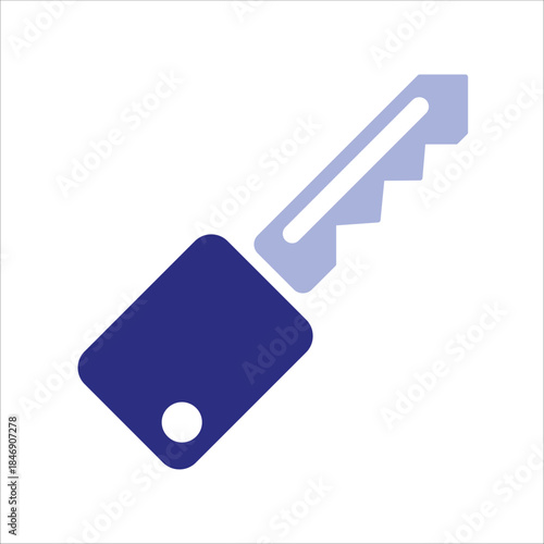 key icons. simple colored vector illustration