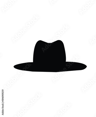 cowboy hat isolated on white