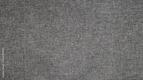 Dark Gray Woven Upholstery Fabric Texture Background