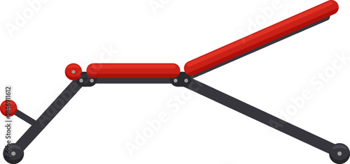 Adjustable fitness bench providing support for strength training