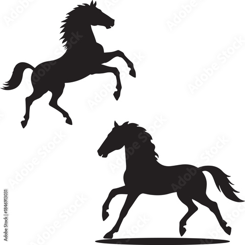 silhouette of a horse ,horse silhouette vector ,horse, animal, silhouette, farm, illustration, running, stallion, horses, art, sport, tail, race, outline, equine, nature, vector, black, animals, mamma