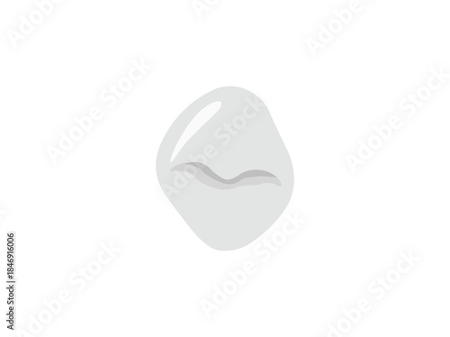 Human Tooth Incisal Anatomy Illustration