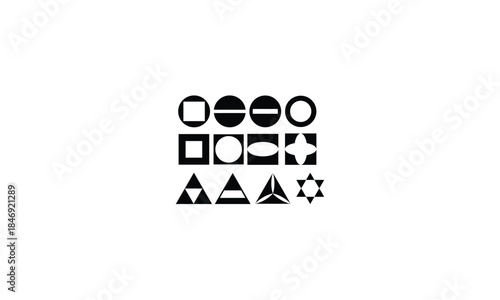 Vector dog paw print logo design symbol for business illustration concept