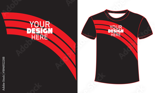 your design here typography t shirt design