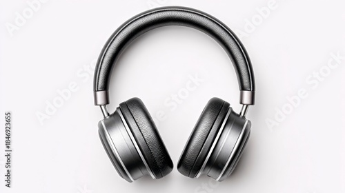 Sleek, modern, over-ear headphones against a clean white background