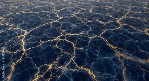 Aerial View of Cracked Dry Earth Surface.