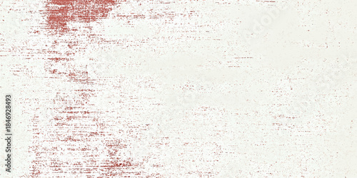 Abstract red grunge background with an old textured paper pattern and aged paint on a rough vintage wall surface backdrop